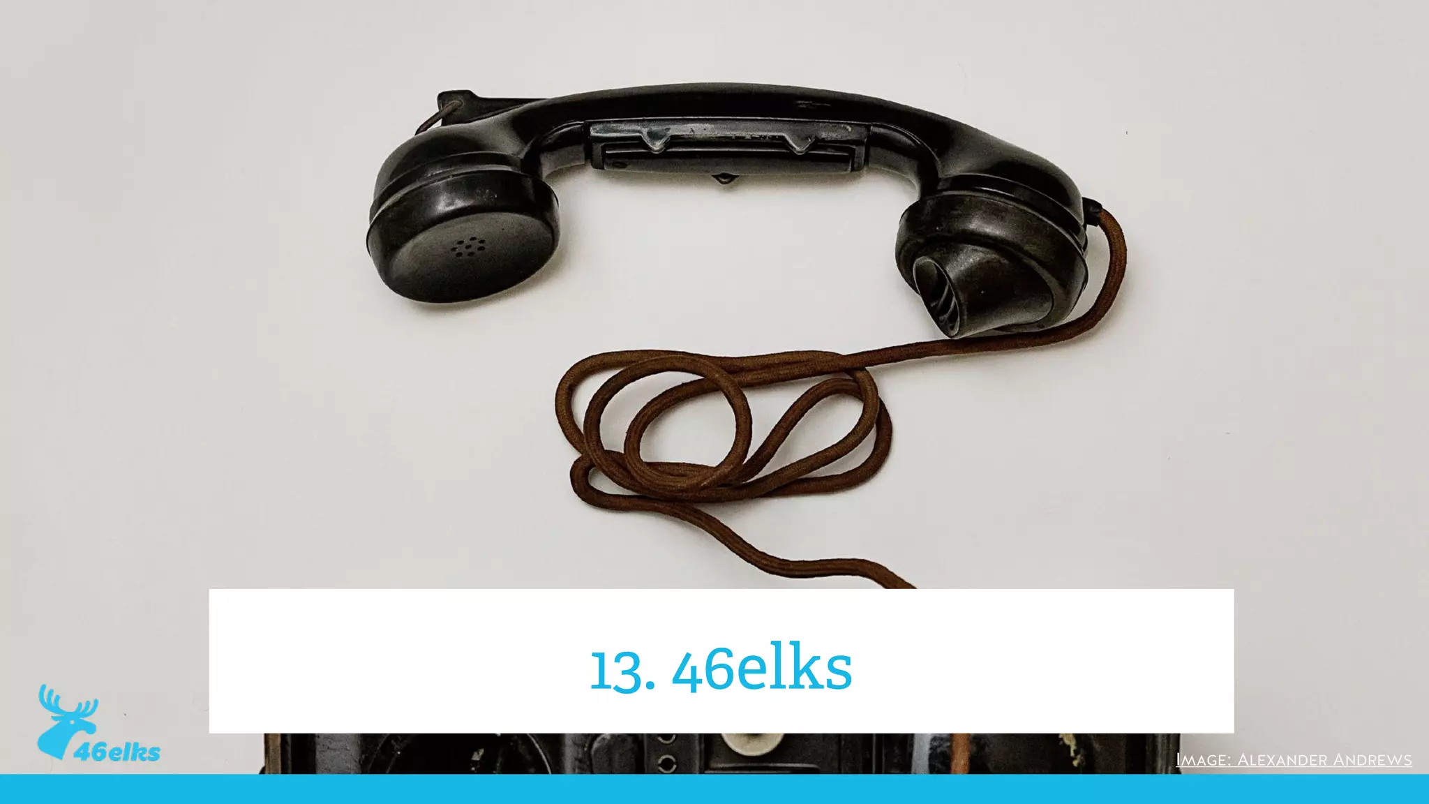 13. 46elks
Image: Alexander Andrews