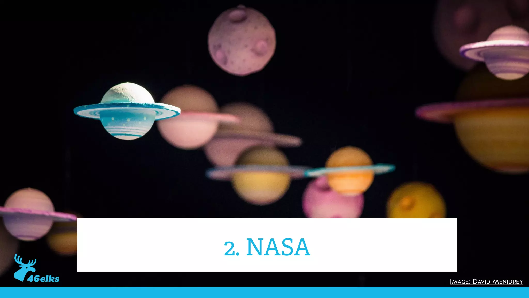 Image: David Menidrey
2. NASA