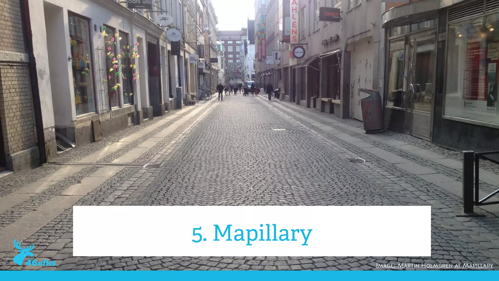 Image: Martin Holmgren at Mapillary
5. Mapillary