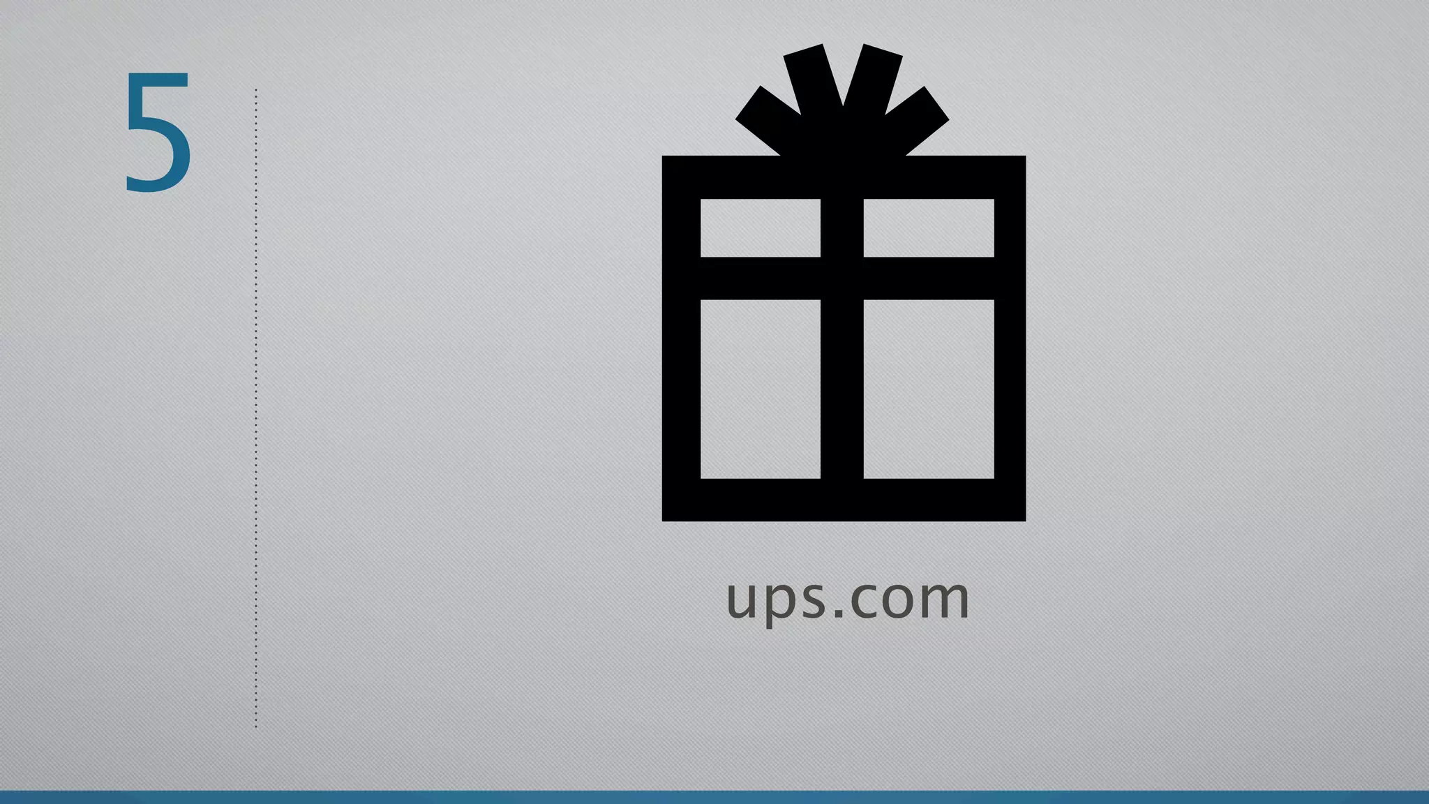 5

    ups.com
 