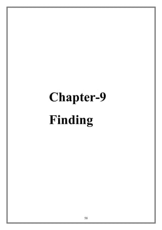 58
Chapter-9
Finding
 