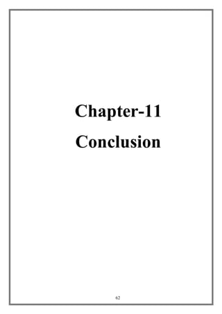 62
Chapter-11
Conclusion
 