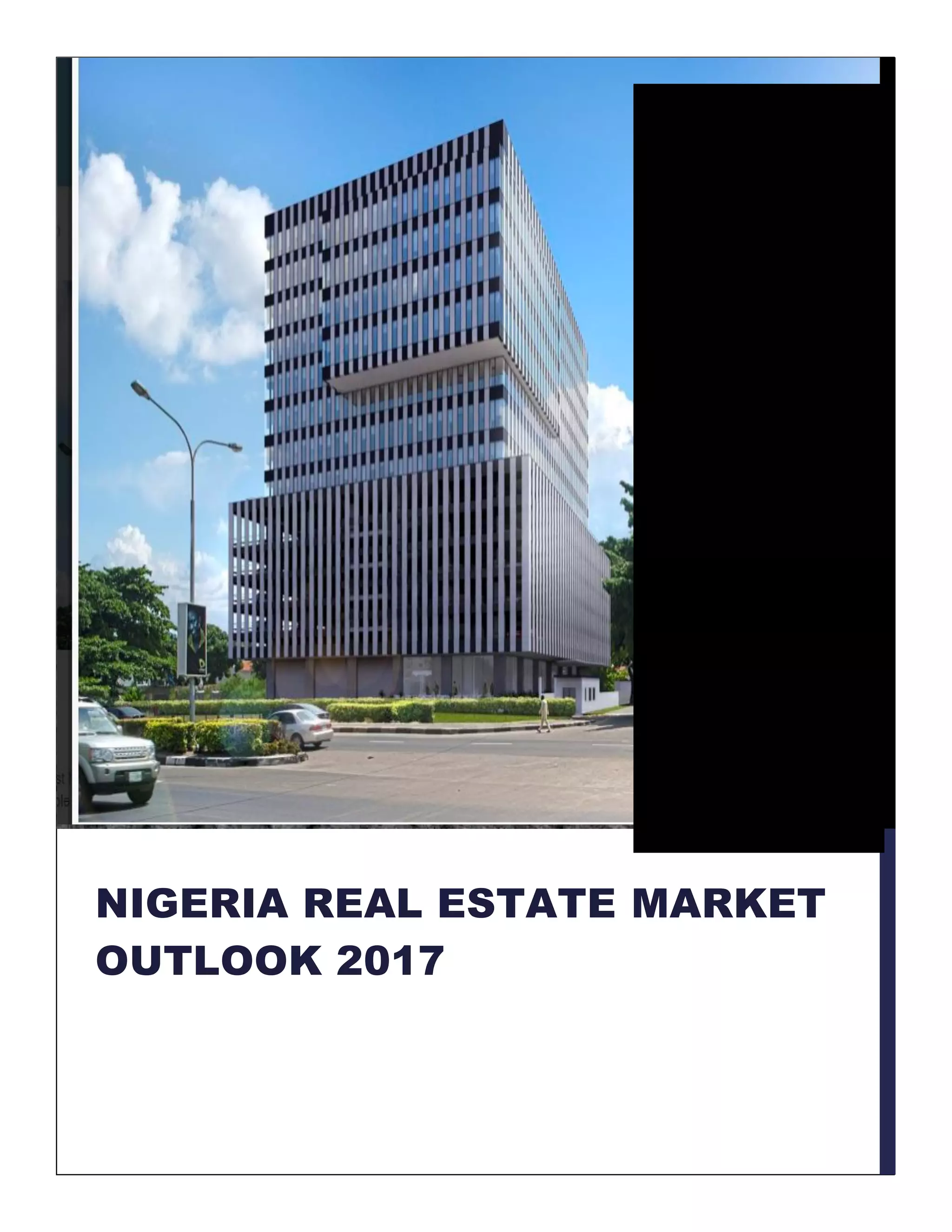 NIGERIA REAL ESTATE MARKET OUTLOOK 2017 (01) PDF