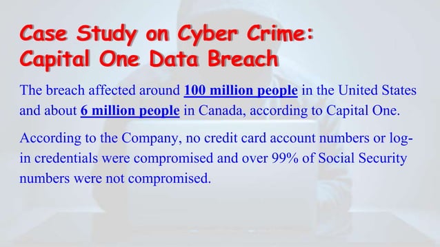 write a case study on cyber crime