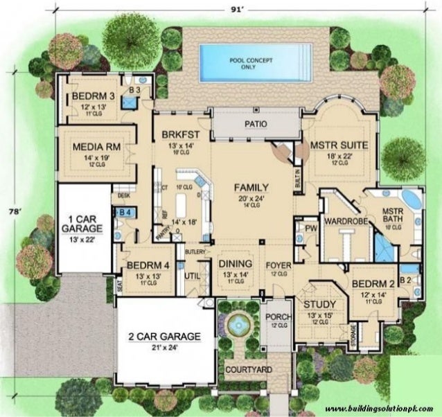 20 Best House Layout Designs Part 01