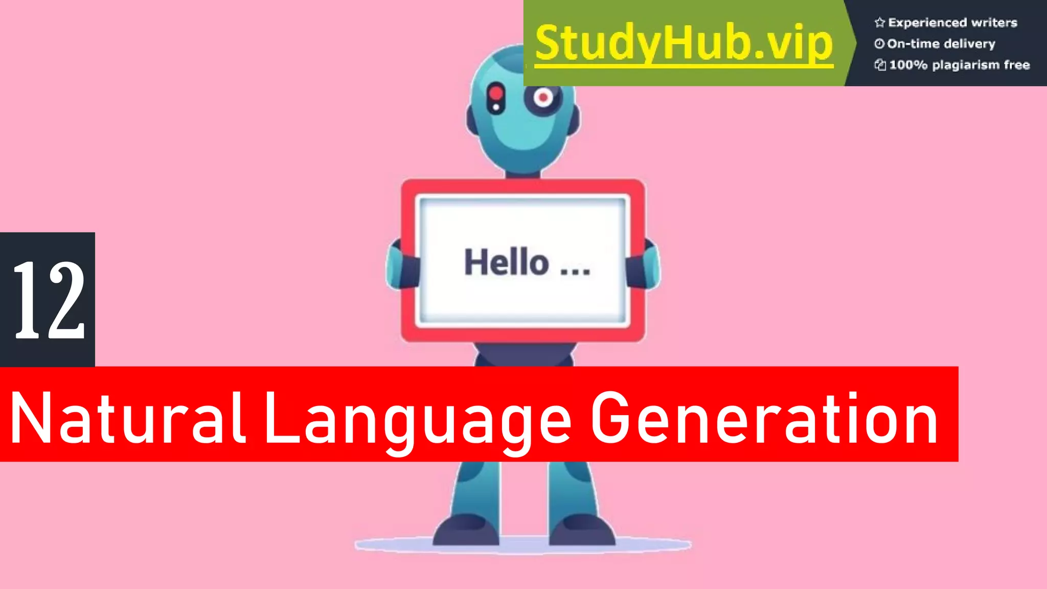 Natural Language Generation
12
 