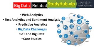•Web Analytics
•Text Analytics and Sentiment Analysis
• Predictive Analytics
•Big Data Challenges
• IoT and Big Data
•Case Studies
Big Data Seminar Topics
Related
 