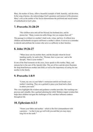 20 Bible Verses Praising Mothers A Comprehensive Guide.docx