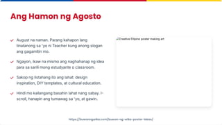 20 Buwan ng Wika Poster Ideas for 2026 by buwanngwika.com