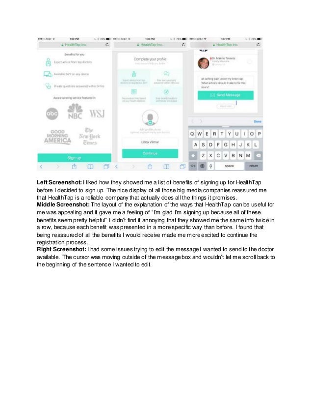 Healthtap Competitive Analysis Research