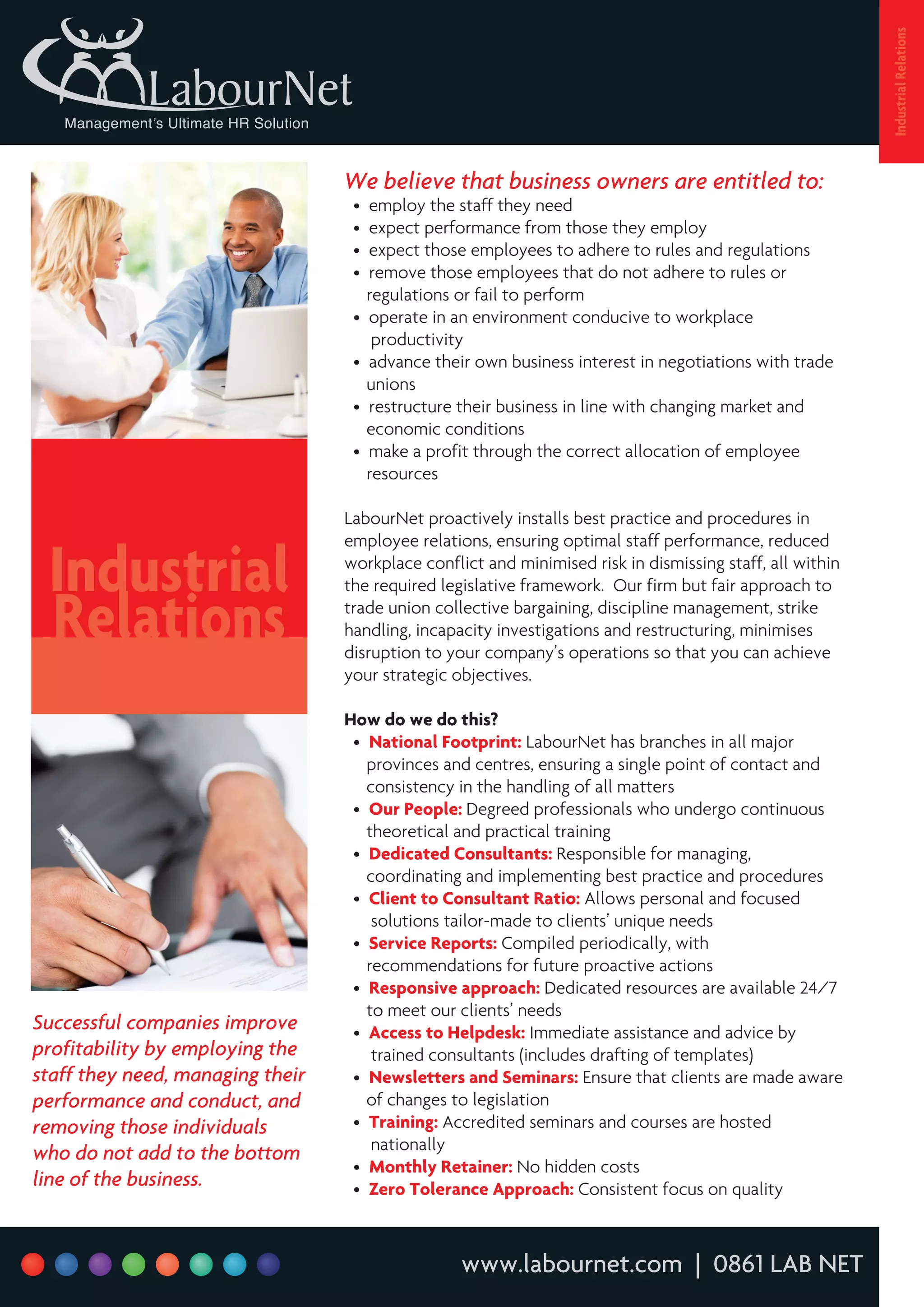 LabourNet Corporate Brochure | PDF