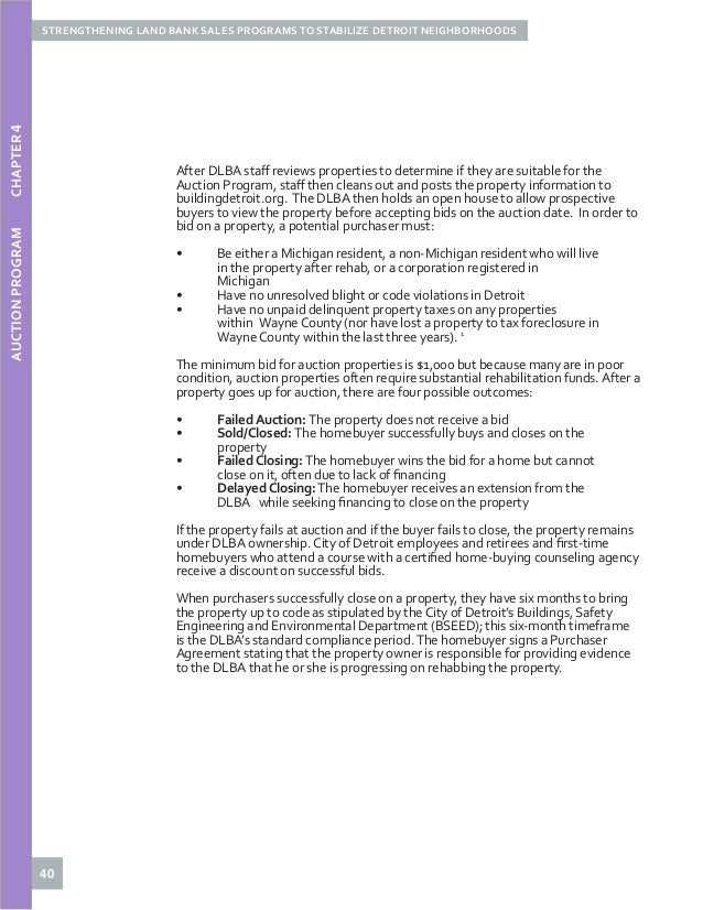 strengthening land bank sales programs to stabilize detroit neighborh detroit non resident tax form