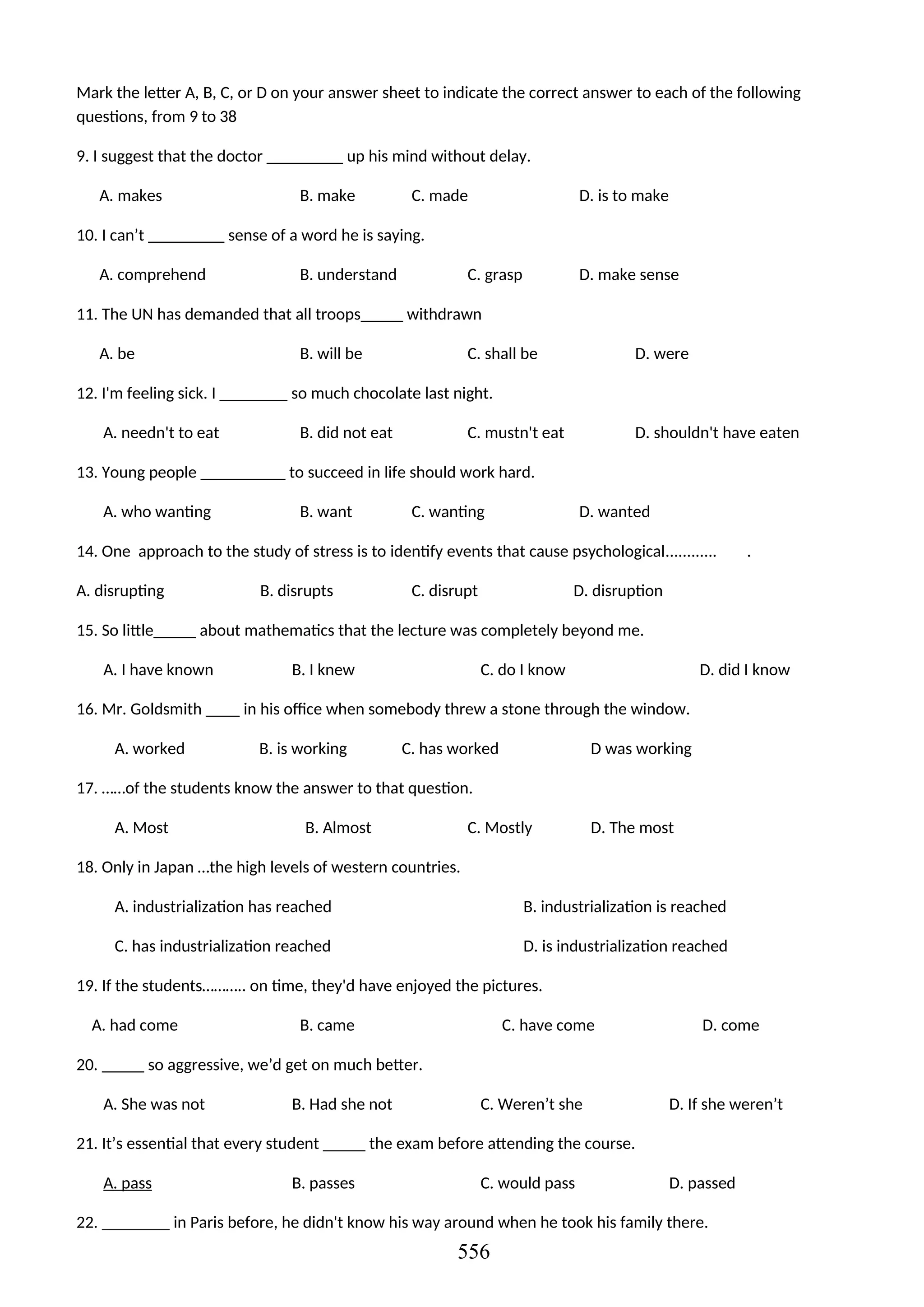20 Chuyên đề tiếng anh ôn thi THPTQG 2020 .docx