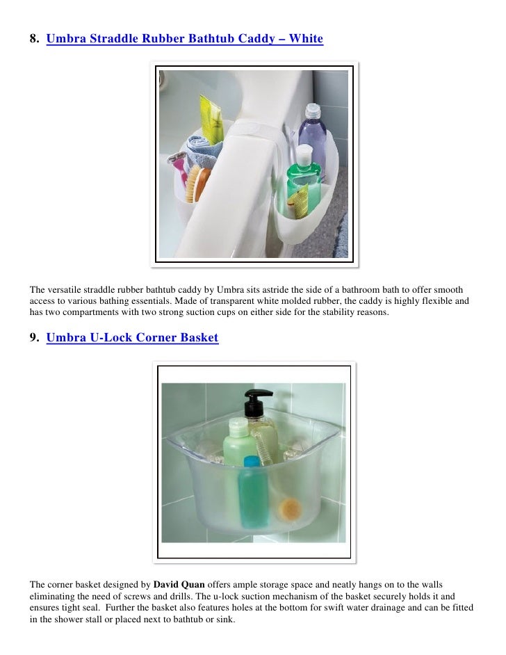 20 colorful and trendy umbra bathroom accessories.