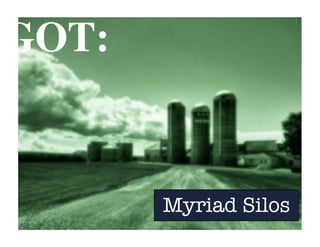 GOT:
Myriad Silos
 