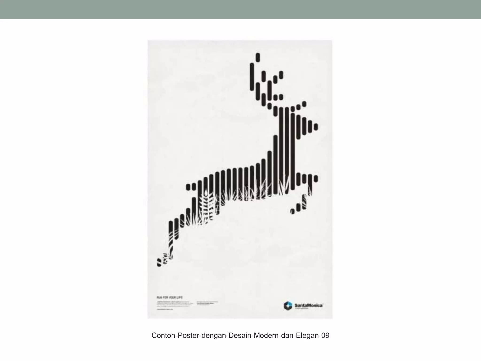 20 contoh poster dengan desain modern dan elegan | PPTX