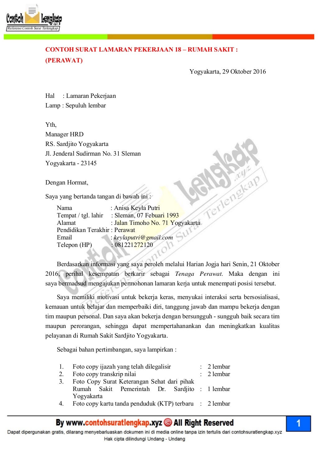 20+ contoh surat lamaran kerja yang baik dan benar 20+ contoh surat lamaran kerja yang baik dan benar