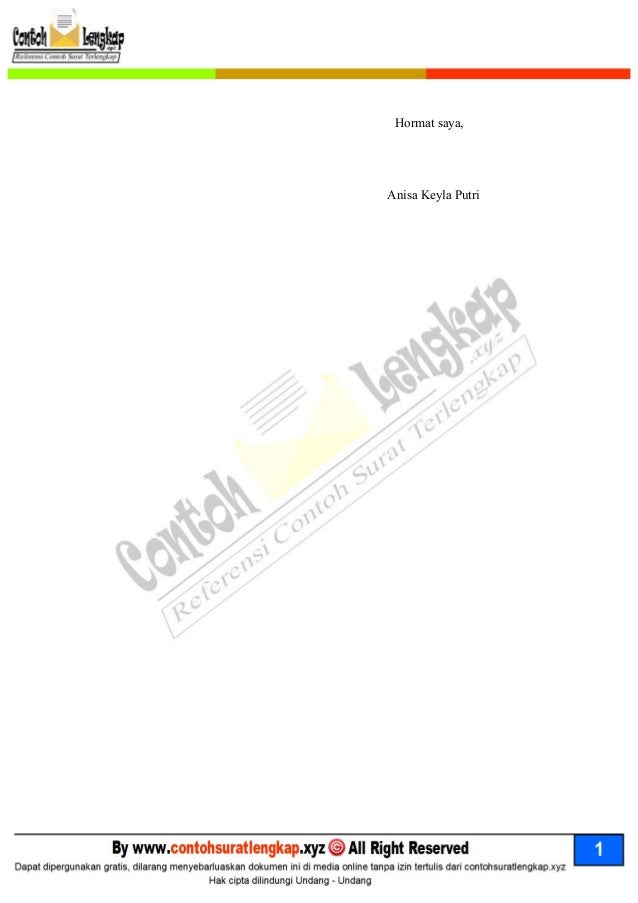 20+ contoh surat lamaran kerja yang baik dan benar