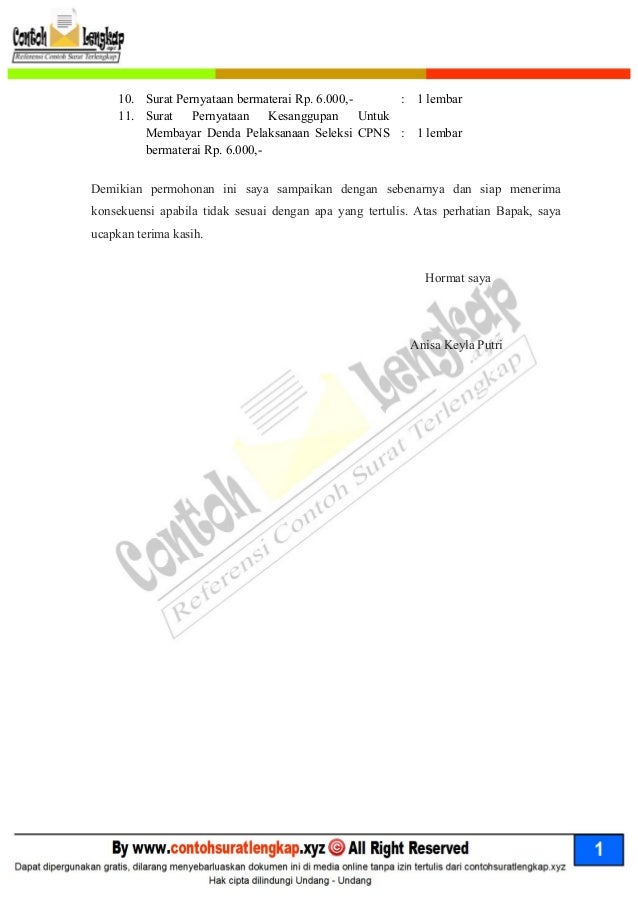 20+ contoh surat lamaran kerja yang baik dan benar