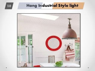 Hang Industrial Style light10
