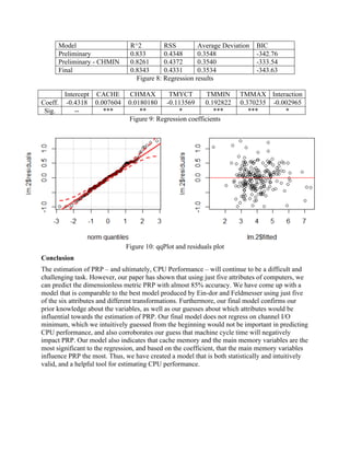 Evaluating CPU Performance | PDF