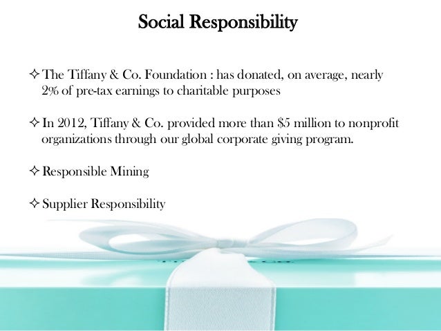 tiffany and co suppliers