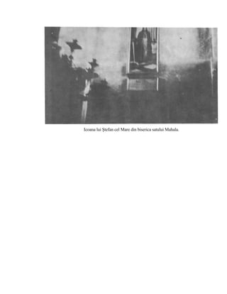 Icoana lui Ştefan cel Mare din biserica satului Mahala.
 