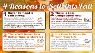 Sell My House in MD | 4 Reasons to Sell This Fall [INFOGRAPHIC]