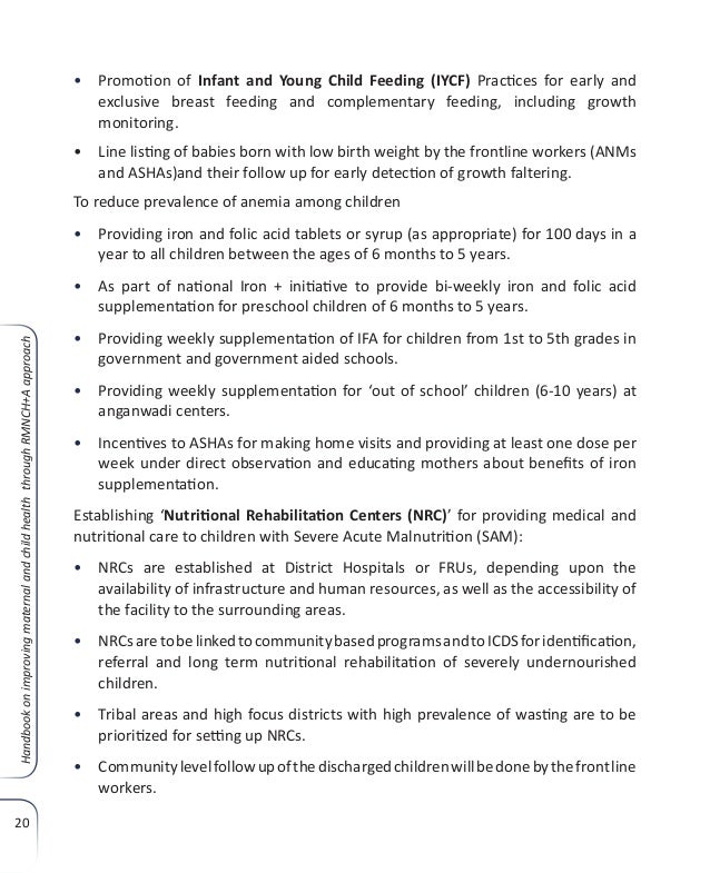 2. Handbook on Improving Maternal and Child Health