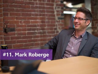 www.agendor.com.br
#11. Mark Roberge
 