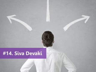 www.agendor.com.br
#14. Siva Devaki
 