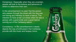 Business communication in carlsberg ad | PPTX