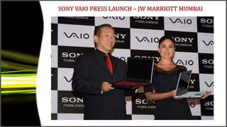 SONY VAIO PRESS LAUNCH – JW MARRIOTT MUMBAI
 