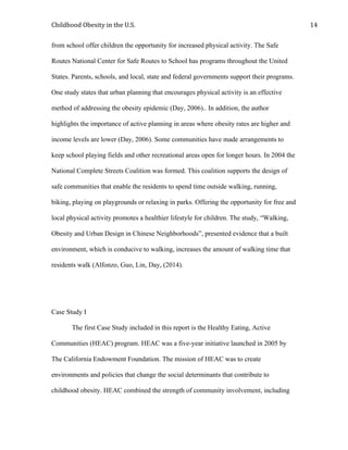 Obesity literature review example image