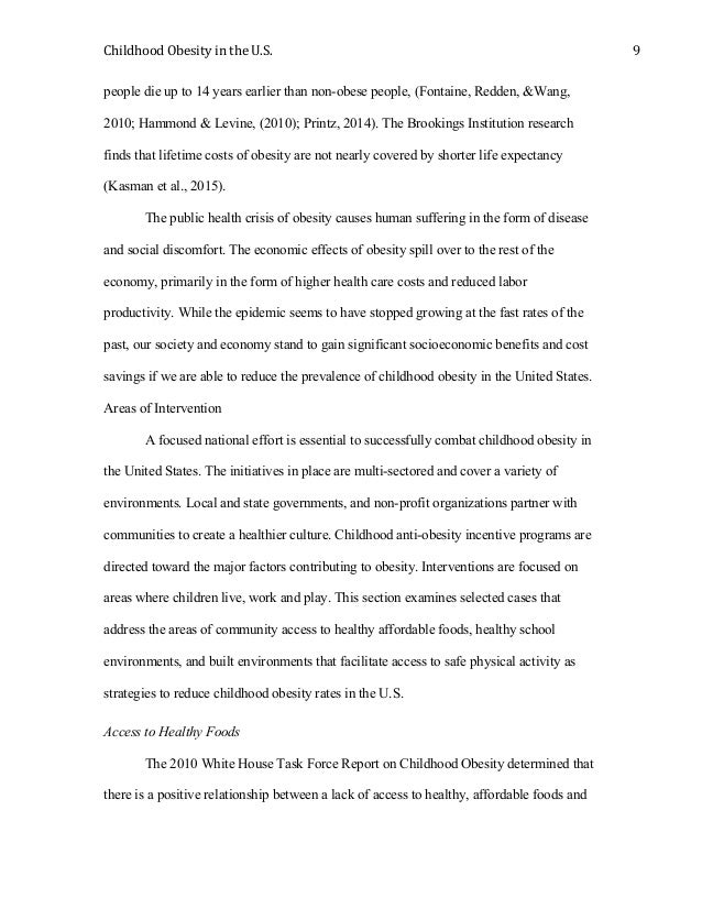 literature review of obesity