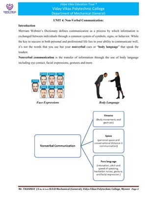 20EG01P Communication skill in English work book unit 04 | PDF