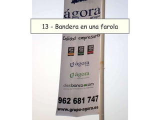 13 - Bandera en una farola 