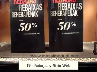19 - Rebajas y Sitio Web 