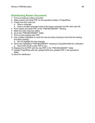 Document Control Process Projectwise Document Control Process Guide (1) | PDF