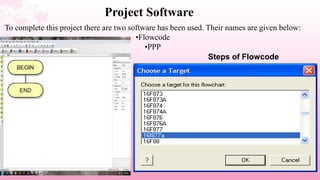 GSM 1308 MODEM CONTROL USING PIC-16F877A MICROCONTROLLER | PPSX