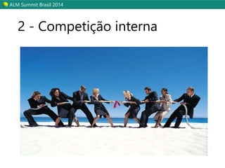 ALM Summit Brasil 2014 
2 - Competição interna 
 