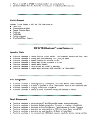 Robert Schartz SAP-GFEBS Resume 2015