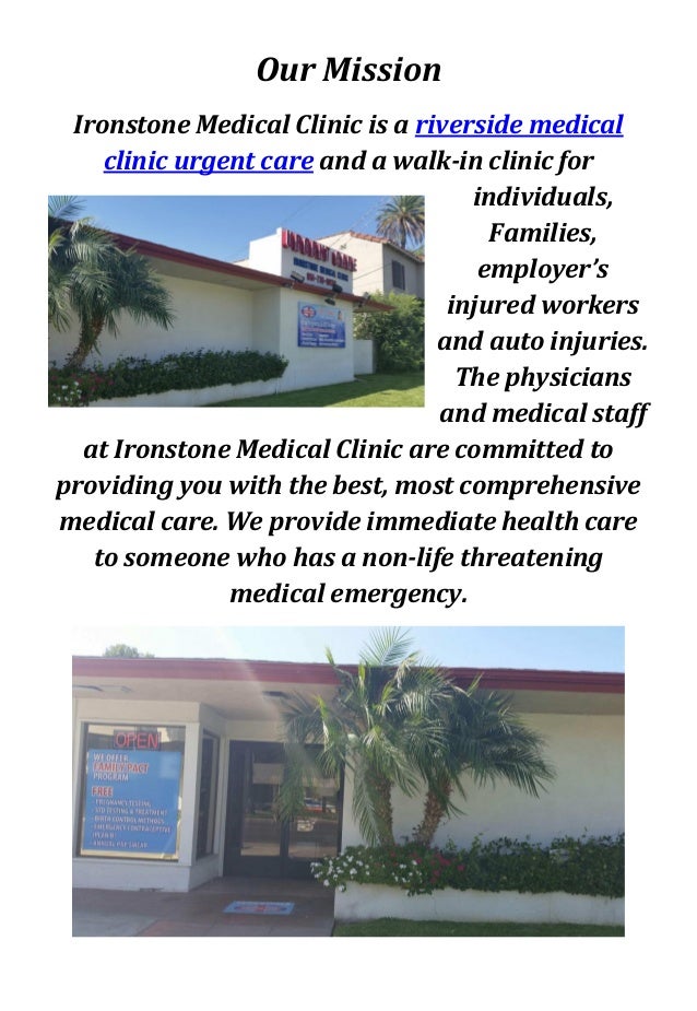 Ironstone Riverside Medical Clinic Urgent Care