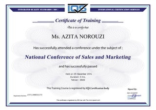 Ms. AZITA NOROUZI
23711398552173
Powered by TCPDF (www.tcpdf.org)
 