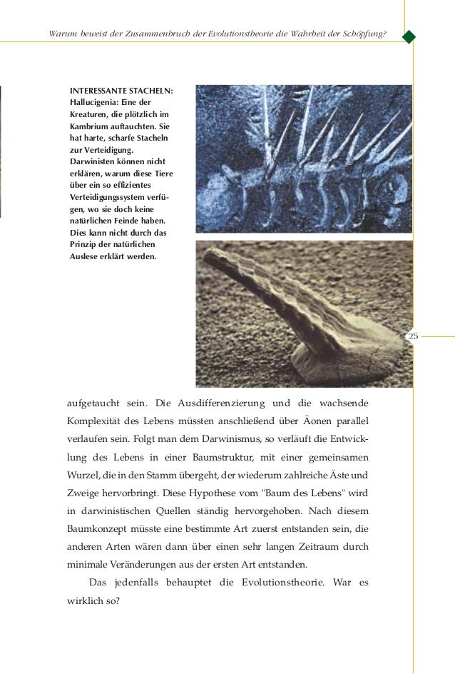 20 Fragen Zum Kollaps Der Evolutions Theorie German Deutsche - 