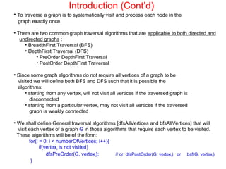 Comprehensive Guide to Graph Traversal Algorithms and Applications | PPT