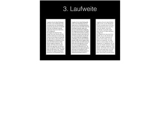 3. Laufweite
 