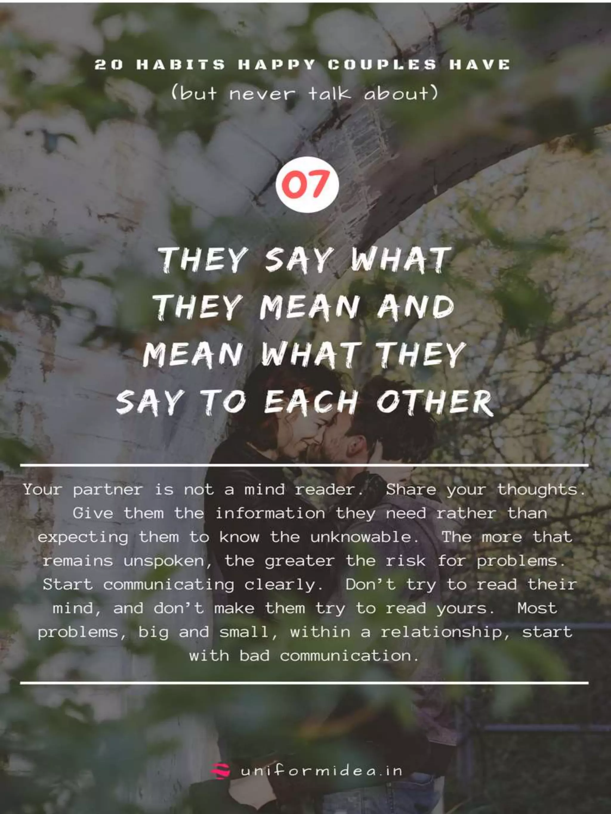 20 Habits Of Happy Couples PPTX 20-habits-of-happy-couples-pptx