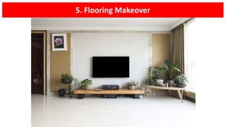 5. Flooring Makeover
 