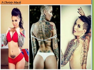 3.Christy Mack
 